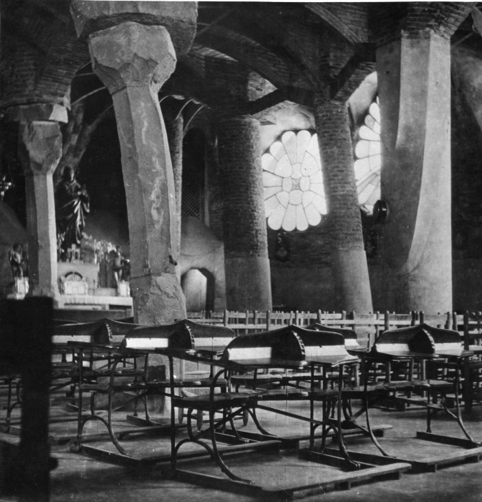 interior de la Cripta